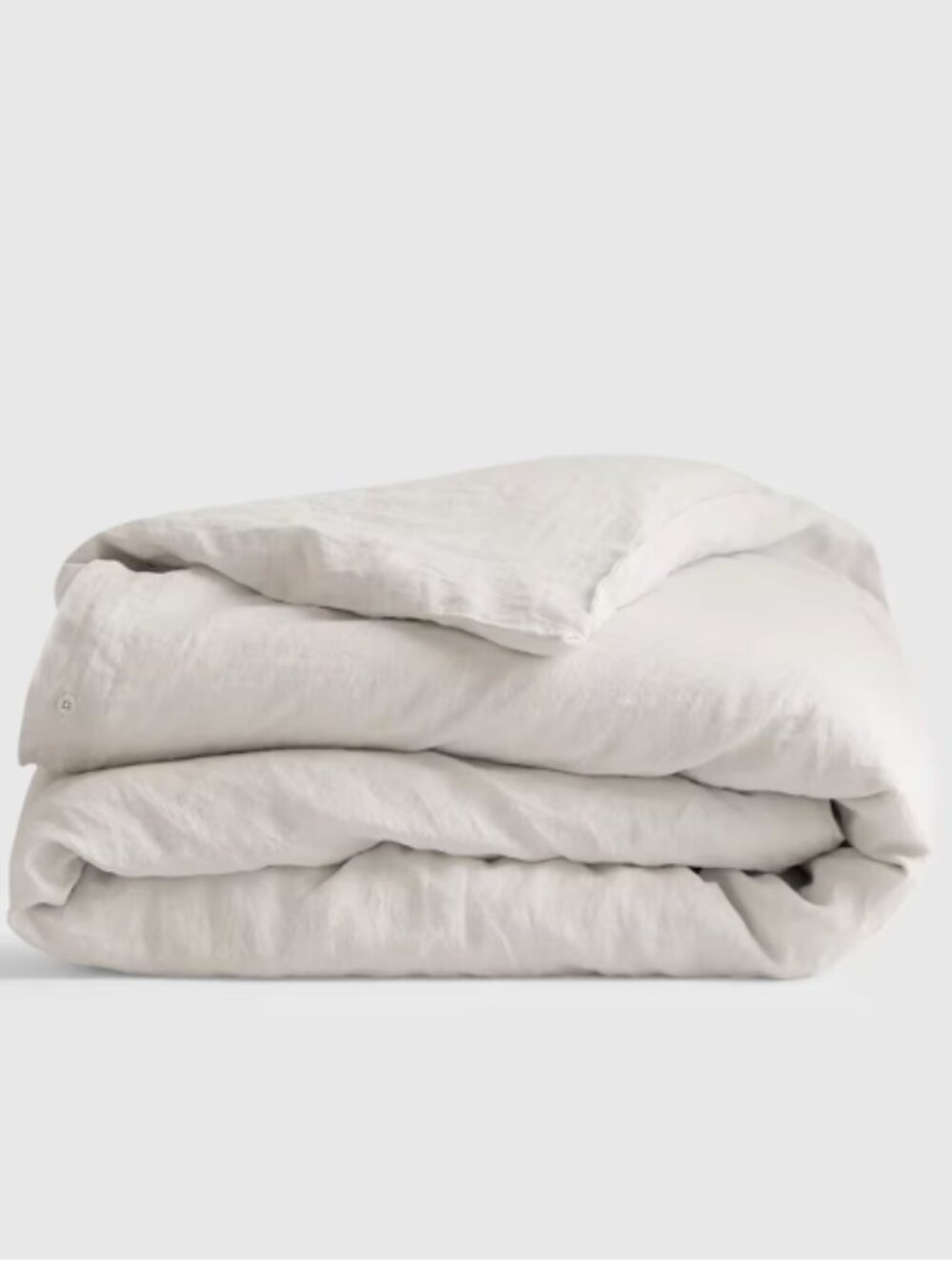 NWOT Quince 100% European Linen Duvet Cover -No shams- King - Likely Sand Color